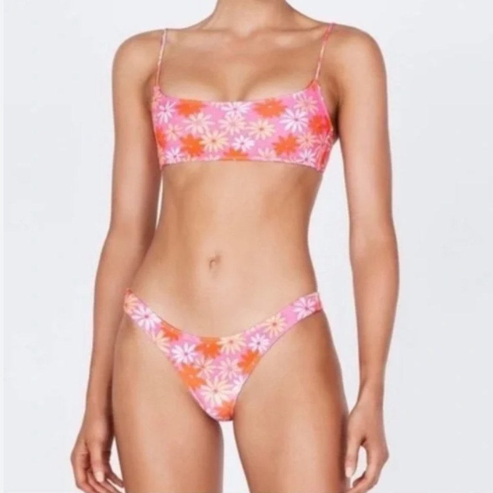 SOLD NWT Triangl Pink Bikini L